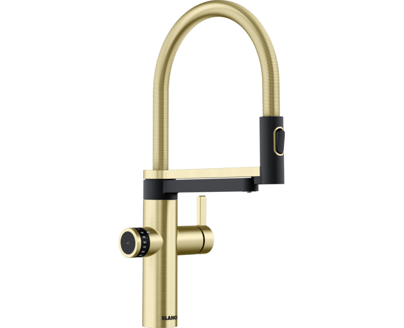 Virtuves maisītājs BLANCO EVOL-S PRO FILTER Matēts Zelts HD 527430