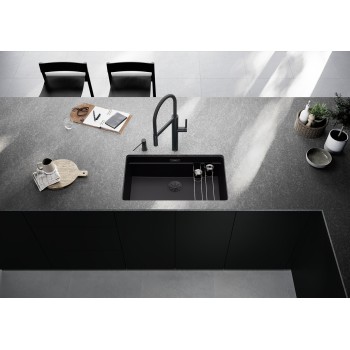 Кухонный смеситель BLANCO CULINA-S II Black Matt 527464
