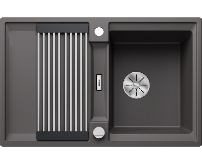 Кухонная мойка BLANCO ADIRA 45S SILG Rock grey M.AF SILGRANIT™, Stone grey 527587