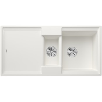 Virtuves Izlietne BLANCO ADIRA 6S SILG White M.AF SILGRANIT™, Balta 527605