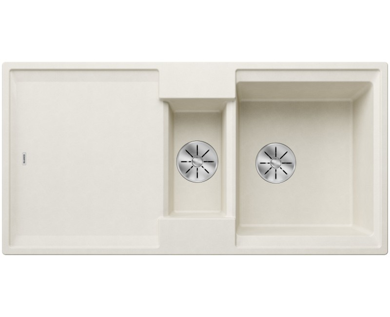 Virtuves Izlietne BLANCO ADIRA 6S SILG Soft White M.AF SILGRANIT™, Silti balts 527606