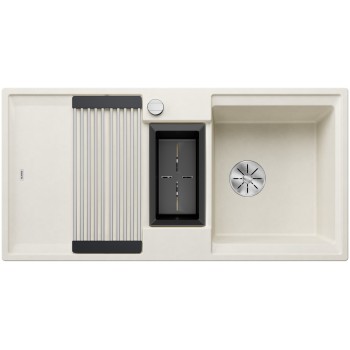 Virtuves Izlietne BLANCO ADIRA 6S SILG Soft White M.AF SILGRANIT™, Silti balts 527606