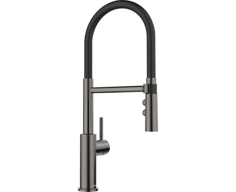 Кухонный смеситель BLANCO Catris Flexo Dark Satin Steel цвет 527731