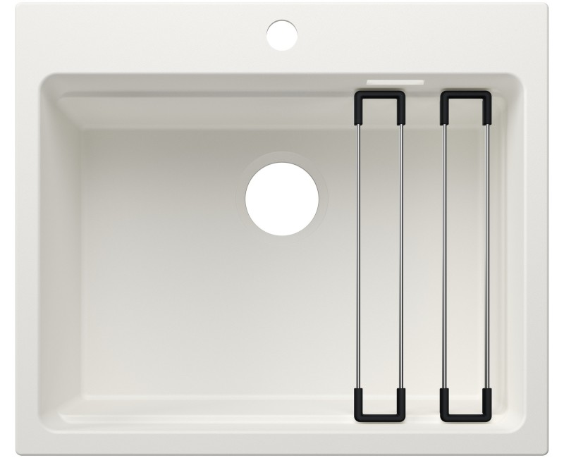 Кухонная мойка BLANCO ETAGON 6 SILG White M.ZUB O.AF WFS SILGRANIT™, White 527751