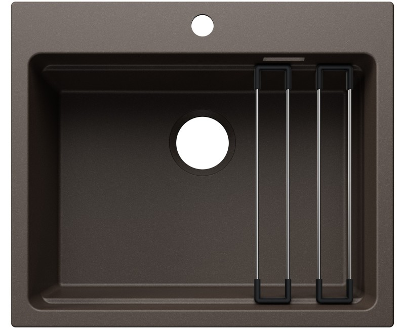 Virtuves Izlietne BLANCO ETAGON 6 SILG Coffee M.ZUB O.AF WFS SILGRANIT™, Kafijas 527752