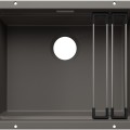 Virtuves Izlietne BLANCO Etagon 500-U SILG Volcano Grey M.ZUB O.AF WFS SILGRANIT™, Vulkāna pelēks 527755