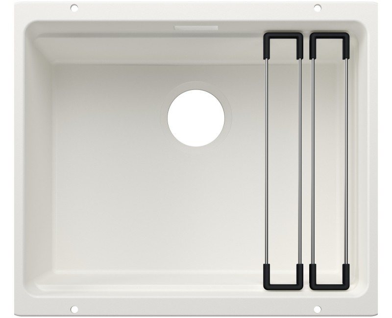 Кухонная мойка BLANCO Etagon 500-U SILG White M.ZUB O.AF WFS SILGRANIT™, White 527759
