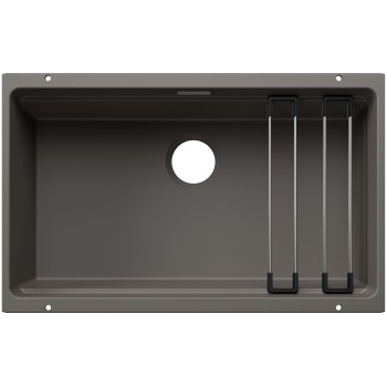 Virtuves Izlietne BLANCO ETAGON 700-U SILG Volcano grey M.ZUB O.AF WFS SILGRANIT™, Vulkāna pelēks 527763