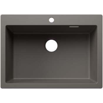 Кухонная мойка BLANCO PLEON 8 SILG Volcano grey O.ZUB O.AF WFS SILGRANIT™, Volcano grey 527779