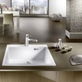 Кухонная мойка BLANCO PLEON 8 SILG White O.ZUB O.AF WFS SILGRANIT™, White 527783
