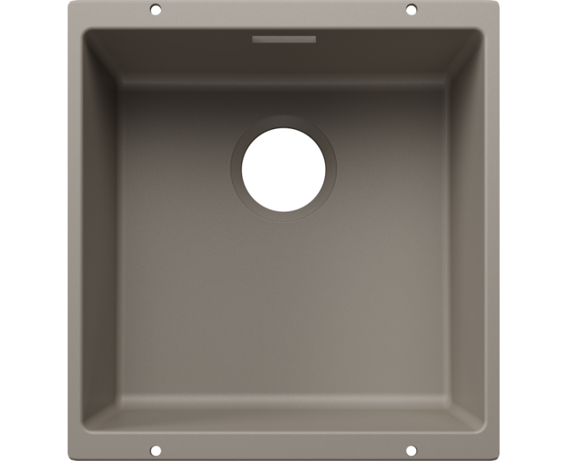 Кухонная мойка BLANCO SUBLINE 400-U SILG Tartufo O.ZUB O.AF WFS SILGRANIT™, Tartufo 527793