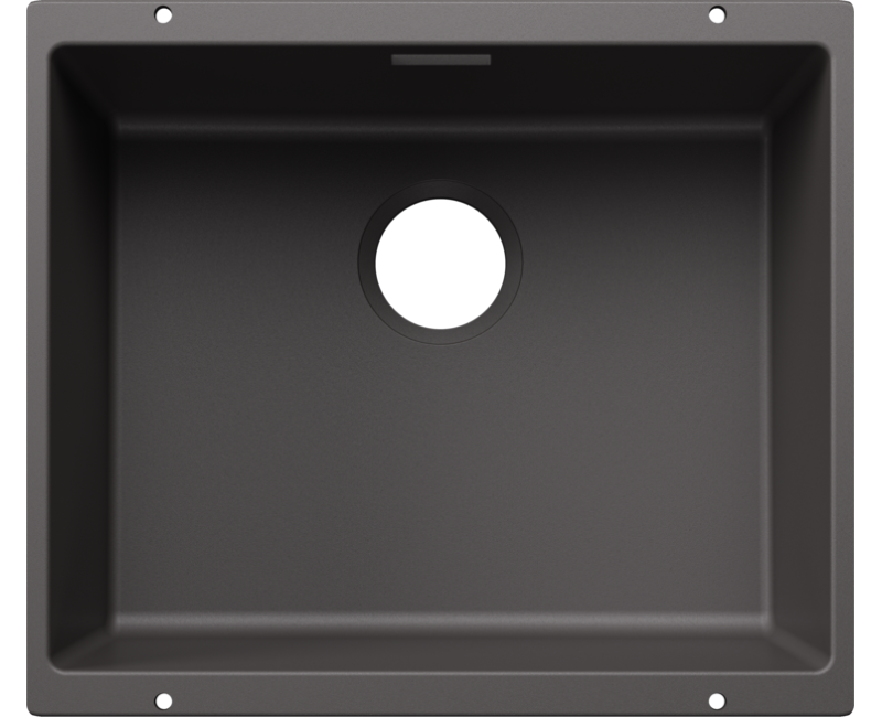 Кухонная мойка BLANCO SUBLINE 500-U SILG Rock grey O.ZUB O.AF WFS SILGRANIT™, Stone grey 527798