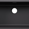 Кухонная мойка BLANCO SUBLINE 700-U SILG Black O.ZUB O.AF WFS SILGRANIT™, Black 527802