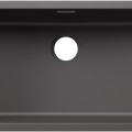 Кухонная мойка BLANCO SUBLINE 700-U SILG Rock grey O.ZUB O.AF WFS SILGRANIT™, Stone grey 527806