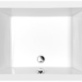Polysan Akrila Kvadrātveida Dušas paliktnis Deep 1000x750x400