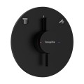 Dušas maisītājs Hansgrohe DuoTurn S Iebūvējamais, 2 ierīcēm, matēti melns 75418670