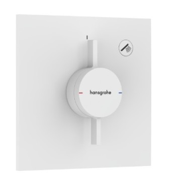 Dušas maisītājs Hansgrohe DuoTurn E iebūvējamais, matēti balts 75617700
