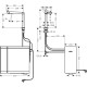 Vitruves maisītājs Hansgrohe Aqittura M91, SodaSystem, sBox, matēti melns 76810670