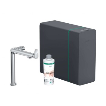 Hansgrohe Aqittura M91 shower mixer, SodaSystem, sBox, chrome 76837000
