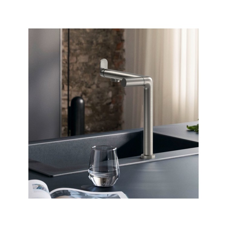 Vitruves maisītājs Hansgrohe Aqittura M91, SodaSystem, nerūsējošā tērauda imitācija 76837800