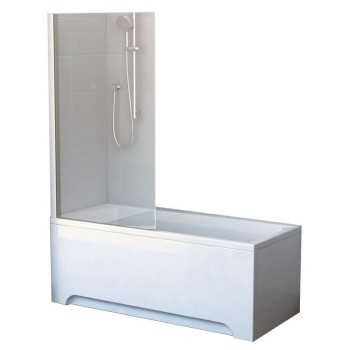 Vannas siena Ravak CVS1 80 L balts + caurspīdīgs 7QL40100Z1
