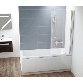 Vannas siena Ravak CVS1 80R balts + caurspīdīgs 7QR40100Z1