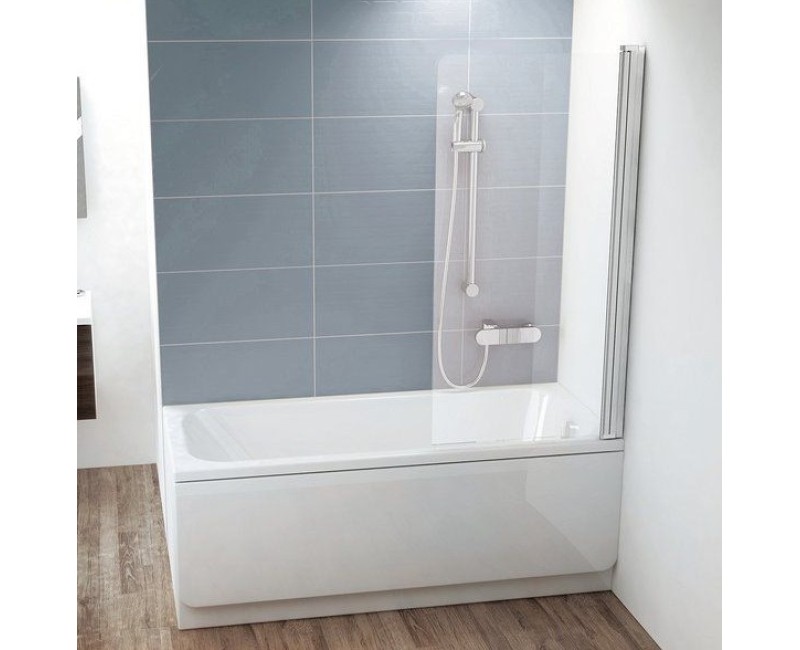 Стенка для ванны Ravak CVS1 80R сатин + прозрачная 7QR40U00Z1