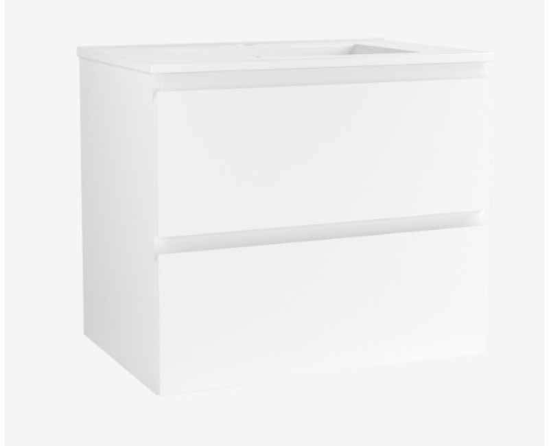 Vannas istabas skapītis ar izlietni OZE COME 600mm Balts