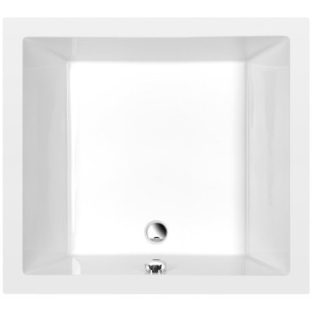 Квадратный душевой поддон Polysan Acrylic 1000x900x400мм 72340