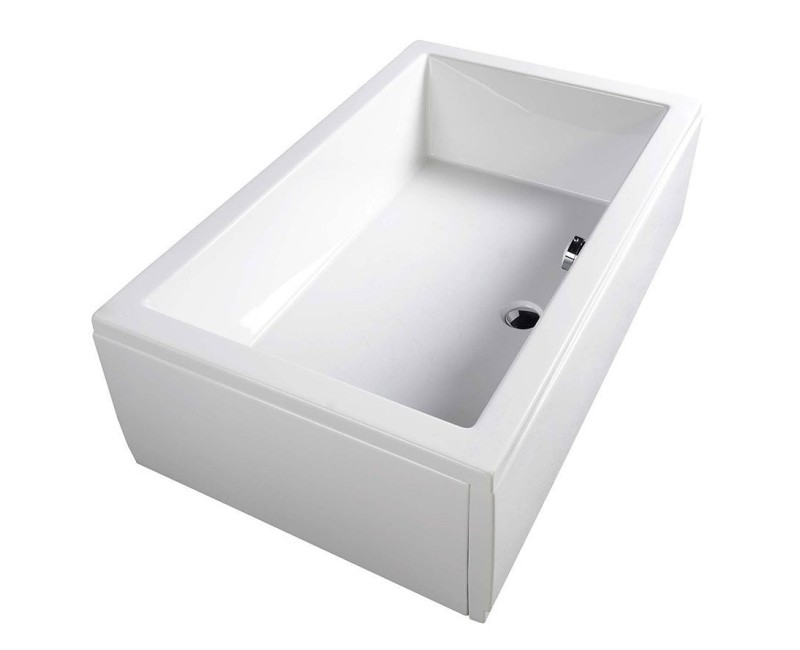 Polysan Akrila Kvadrātveida Dušas paliktnis Deep 1100x750x400