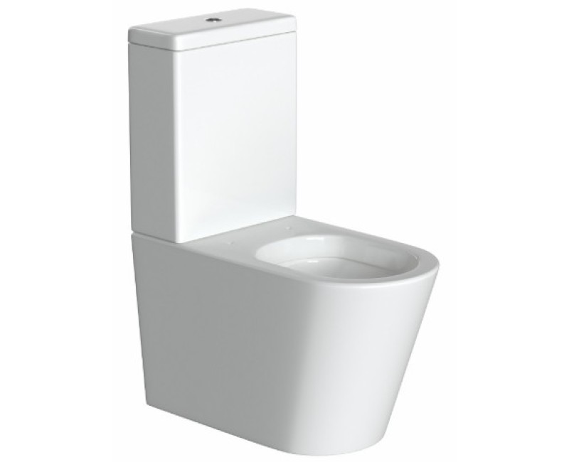 Tualetes pods KAME BELBO, Bez tvertnes un vāka Balts W601 OUTLET