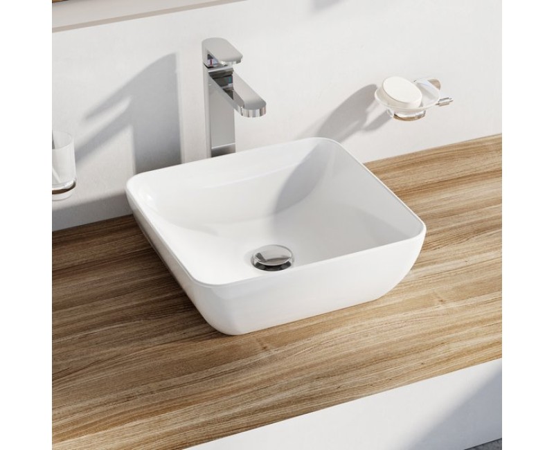 Vannas istabas izlietne RavakUni Slim 380 S B 38cm, balta