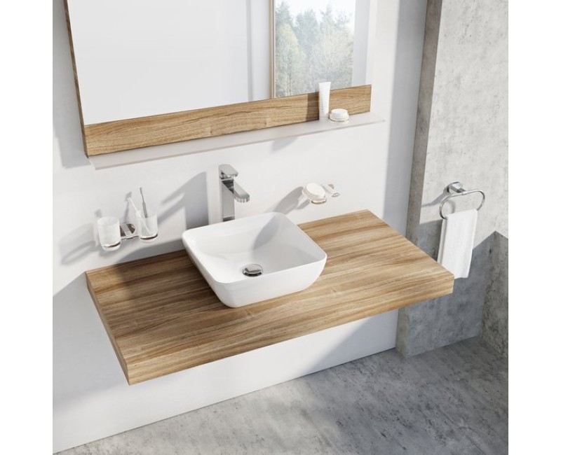 Vannas istabas izlietne RavakUni Slim 380 S B 38cm, balta