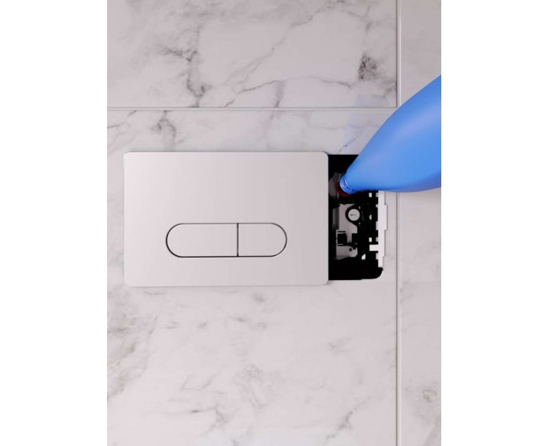 Tualetes poda komplekts Ideal Standard ProSys pods Alpha ar vāku, Oleas M2 poga, hroms ProSys120M SP33