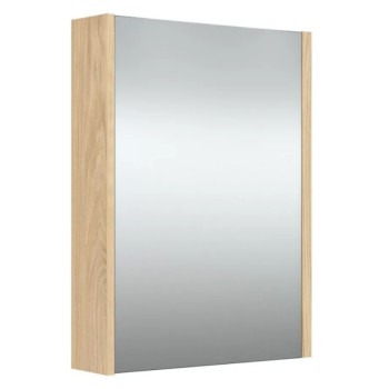 Зеркальный шкаф Raguvos Baldai Scandic 50 светлый дуб