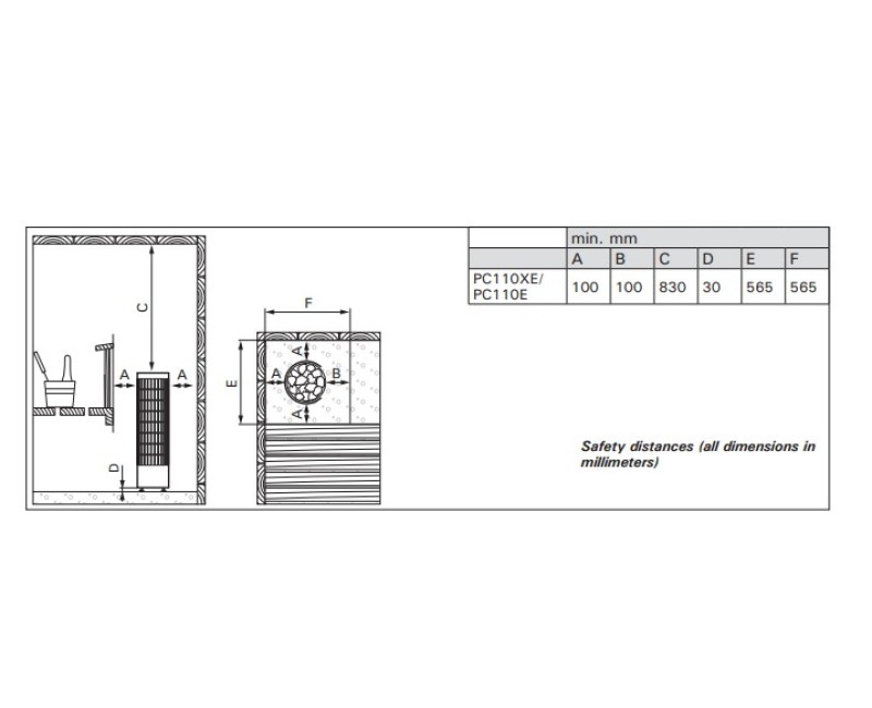 Elektriskā Pirts krāsns Harvia Cilindro PC90XW steel Wifi HPC904XW