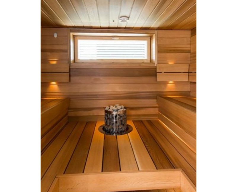 Elektriskā Pirts krāsns Harvia Cilindro PC90XW steel Wifi HPC904XW