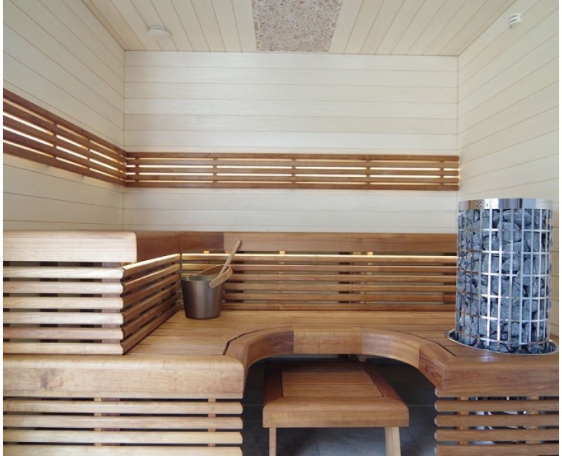 Elektriskā Pirts krāsns Harvia Cilindro PC90XW steel Wifi HPC904XW