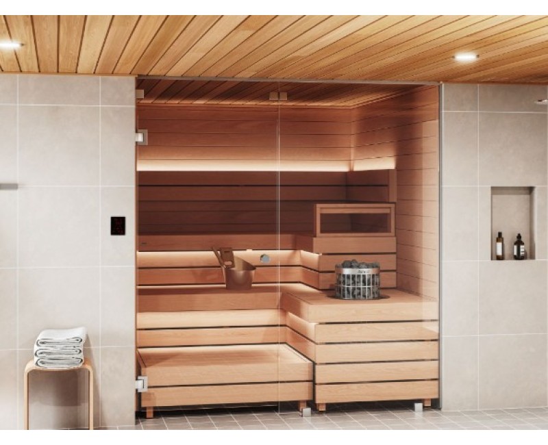 Elektriskā Pirts krāsns Harvia Cilindro PC90XW steel Wifi HPC904XW