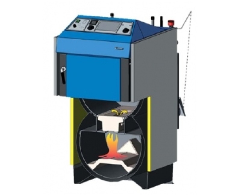 Malkas gāzģenerācijas katls ATMOS DC 32 S 32kW