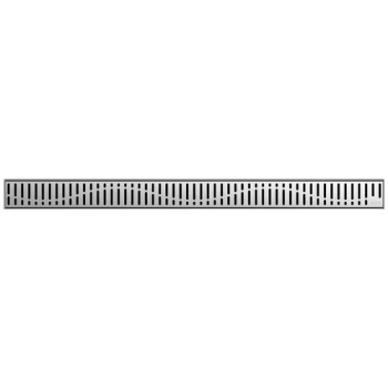 Dušas kanāla režģis ACO C Wave nerūsējošā tērauda pusmatēts, pulēts 685 mm OUTLET