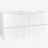 Vannas istabas skapītis OZE Hipster (bez izlietnes) 1200mm Balta matēta