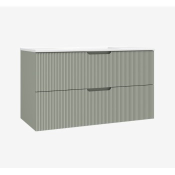 Vannas istabas skapītis OZE Hipster (bez izlietnes) 1200mm Sage Green