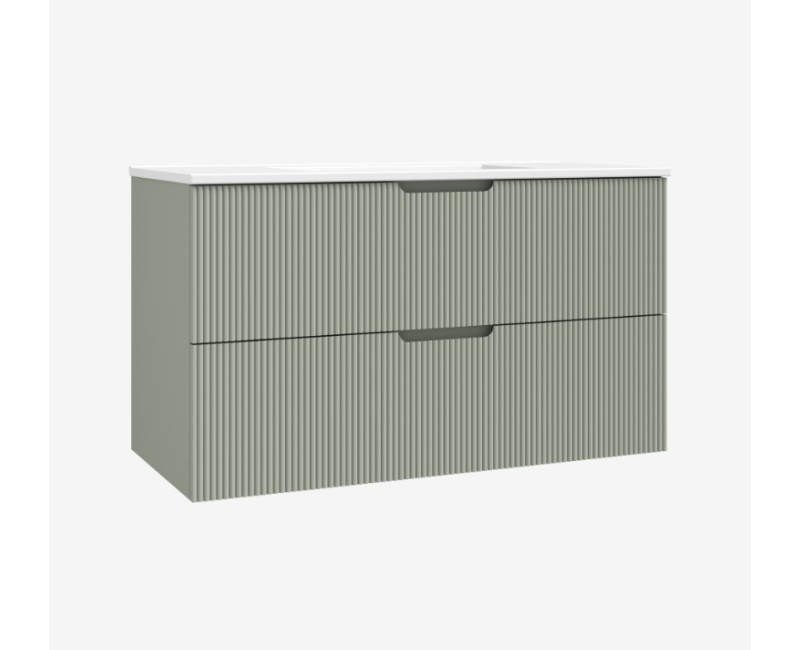 Vannas istabas skapītis OZE Hipster (bez izlietnes) 1200mm Sage Green