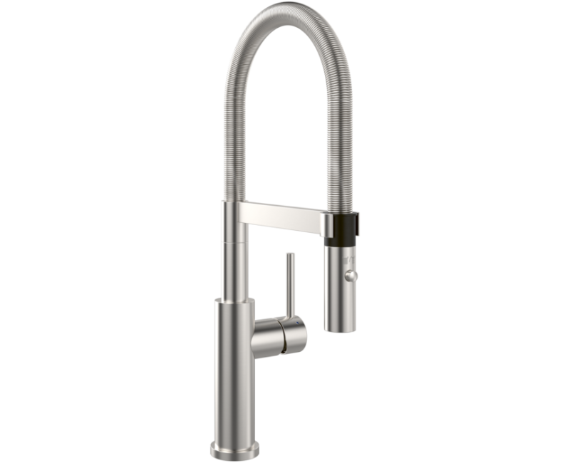 Virtuves maisītājs Villeroy & Boch Steel Expert 2.0, elastīga izteka, izvelkams, Nerūsējošais tērauds 928000LC