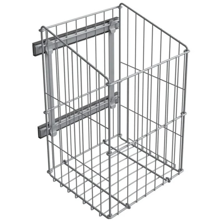 Veļas grozs Kame 28x25x45cm, Pelēka (AC1611) OUTLET