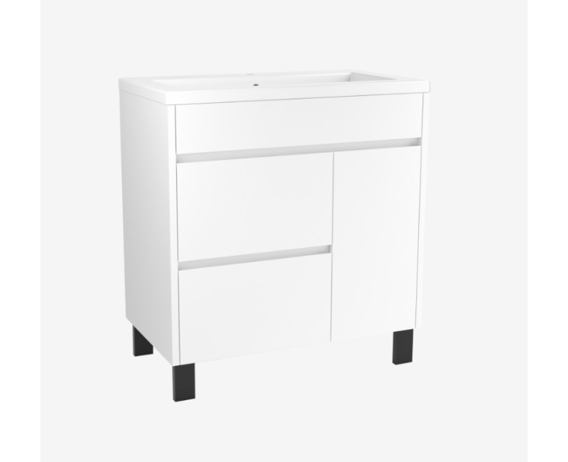 Vannas istabas skapītis OZE DANDY (bez izlietnes) 800mm Balts