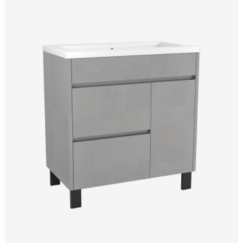 Vannas istabas skapītis OZE DANDY (bez izlietnes) 800mm Pelēks