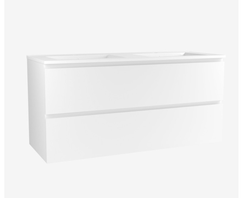 Vannas istabas skapītis OZE HARMONIE (bez izlietnes) 1200mm Balta matēta