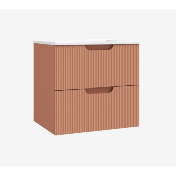 Vannas istabas skapītis OZE Hipster (bez izlietnes) 600mm Terracotta